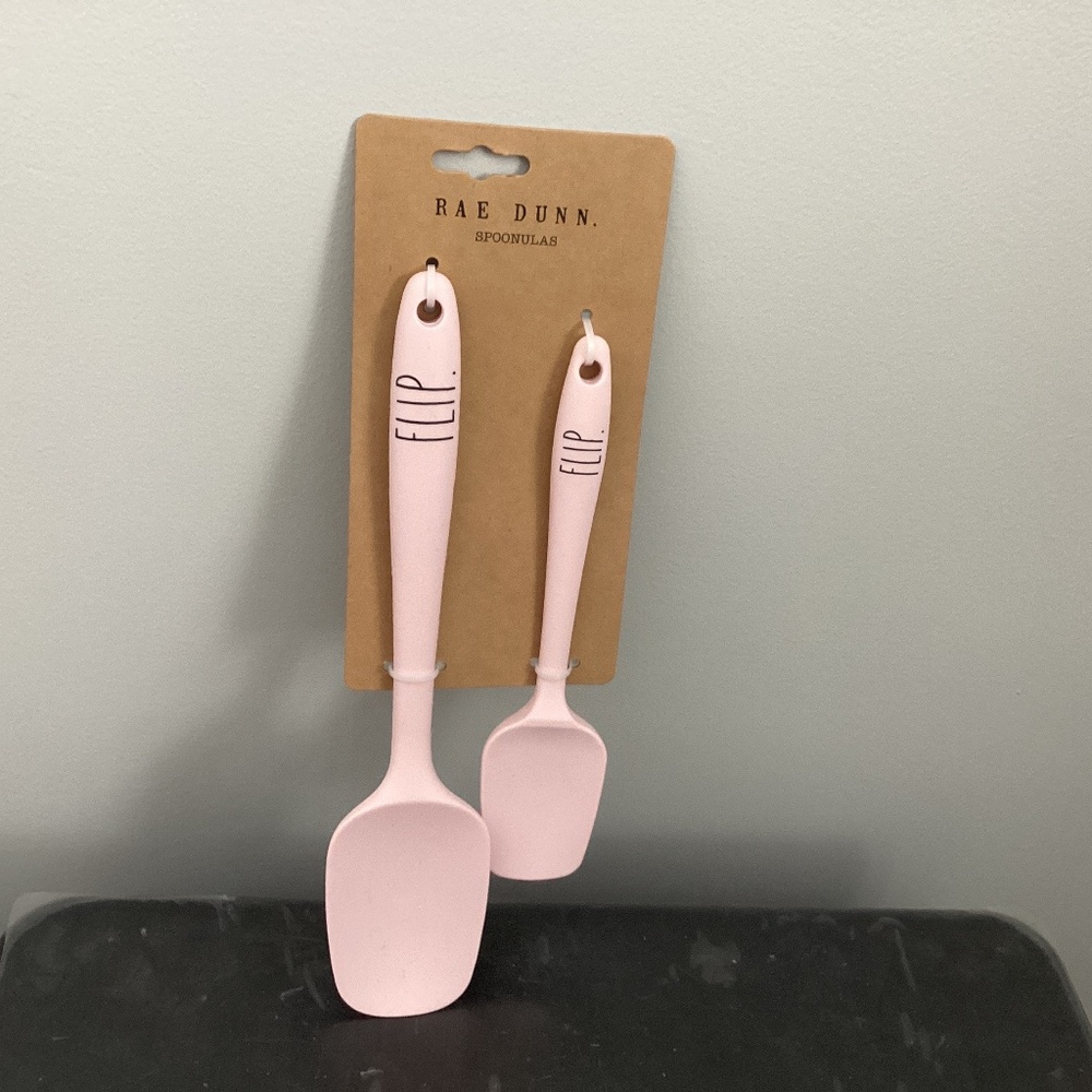 Rae Dunn set of 2 Flip pink